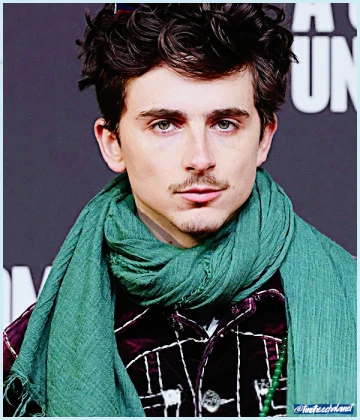 Imagem recente de timotheechalamet