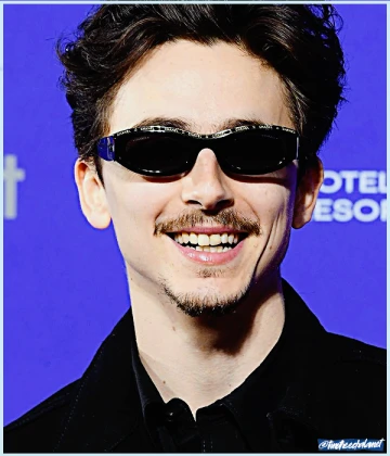 Imagem recente de timotheechalamet