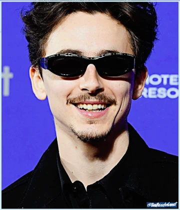 Imagem recente de timotheechalamet