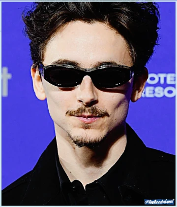 Imagem recente de timotheechalamet