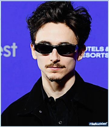 Imagem recente de timotheechalamet