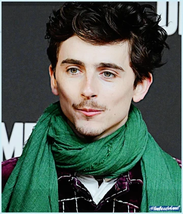 Imagem recente de timotheechalamet