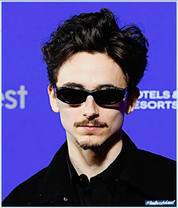 Imagem recente de timotheechalamet