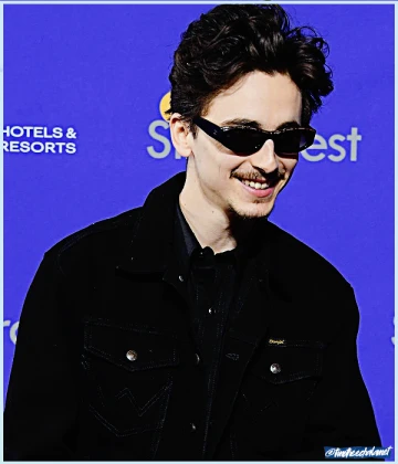 Imagem recente de timotheechalamet