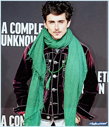 Imagem recente de timotheechalamet