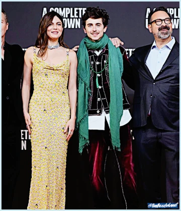 Imagem recente de timotheechalamet