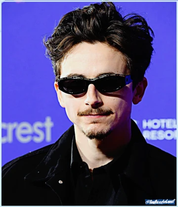 Imagem recente de timotheechalamet