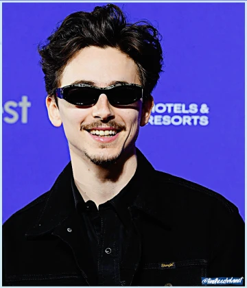 Imagem recente de timotheechalamet