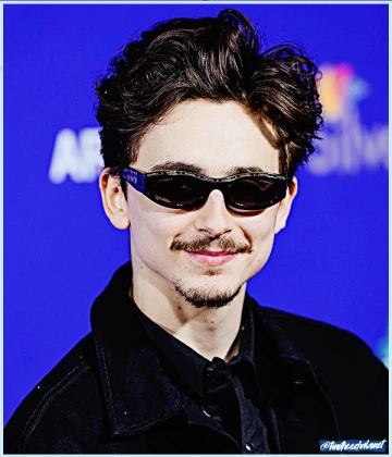 Imagem recente de timotheechalamet