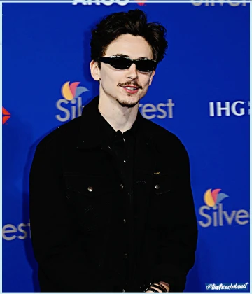 Imagem recente de timotheechalamet