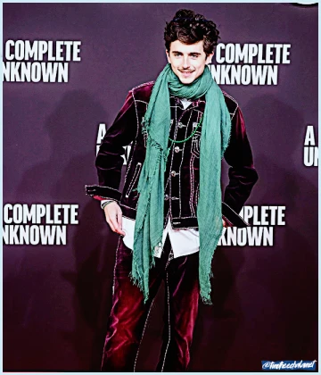 Imagem recente de timotheechalamet