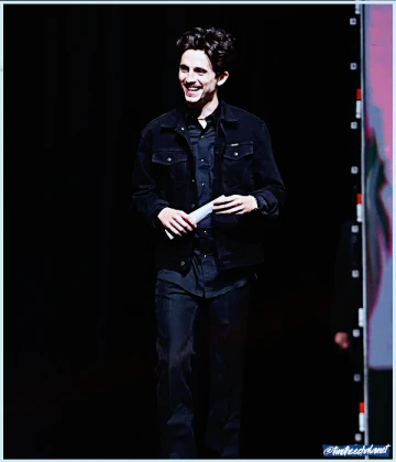 Imagem recente de timotheechalamet