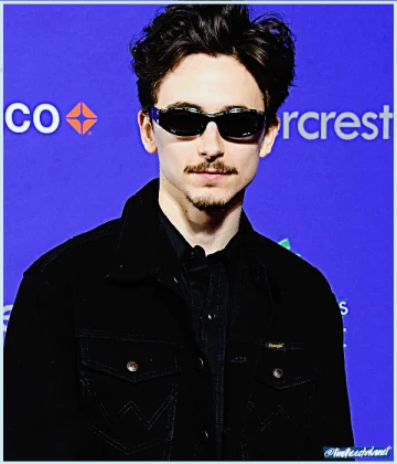 Imagem recente de timotheechalamet