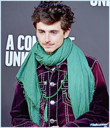 Imagem recente de timotheechalamet