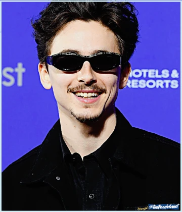 Imagem recente de timotheechalamet