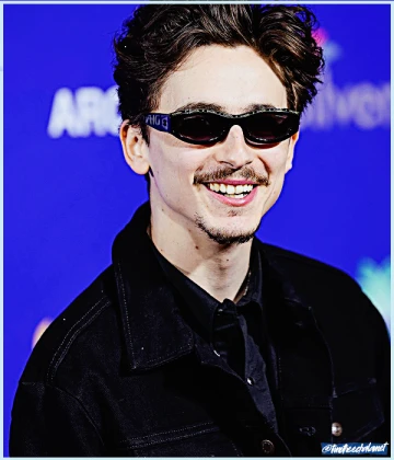 Imagem recente de timotheechalamet