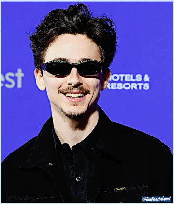 Imagem recente de timotheechalamet