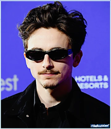 Imagem recente de timotheechalamet