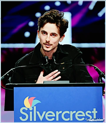 Imagem recente de timotheechalamet