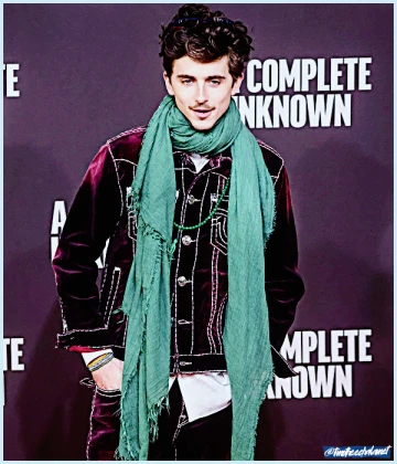 Imagem recente de timotheechalamet