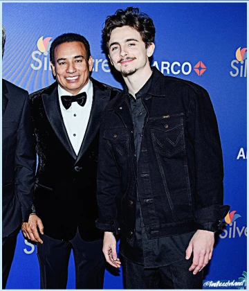 Imagem recente de timotheechalamet