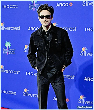 Imagem recente de timotheechalamet