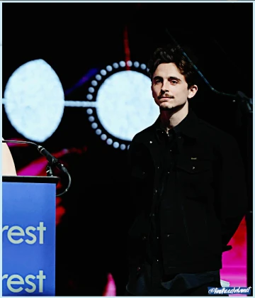 Imagem recente de timotheechalamet