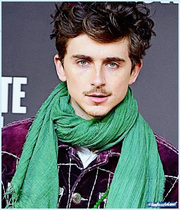 Imagem recente de timotheechalamet