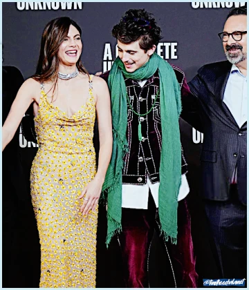 Imagem recente de timotheechalamet