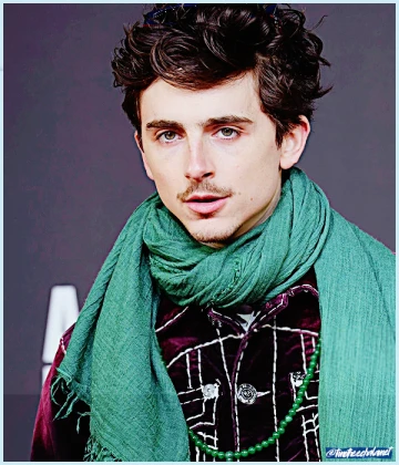 Imagem recente de timotheechalamet