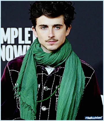 Imagem recente de timotheechalamet