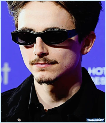 Imagem recente de timotheechalamet