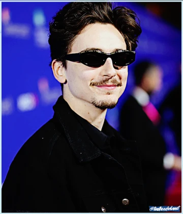 Imagem recente de timotheechalamet