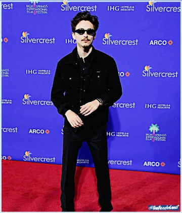 Imagem recente de timotheechalamet