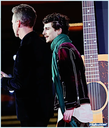 Imagem recente de timotheechalamet