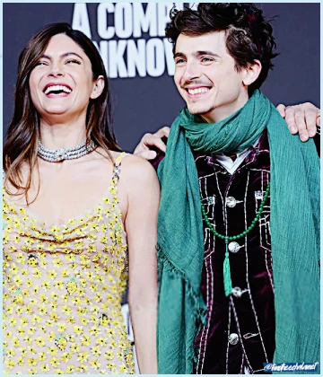 Imagem recente de timotheechalamet