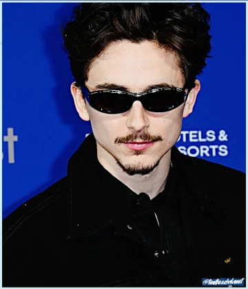 Imagem recente de timotheechalamet