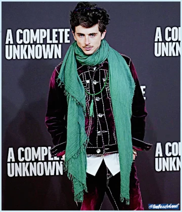 Imagem recente de timotheechalamet