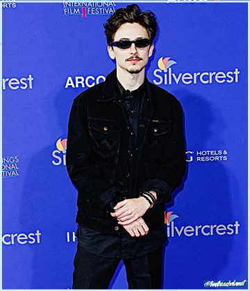 Imagem recente de timotheechalamet