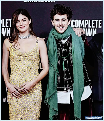 Imagem recente de timotheechalamet