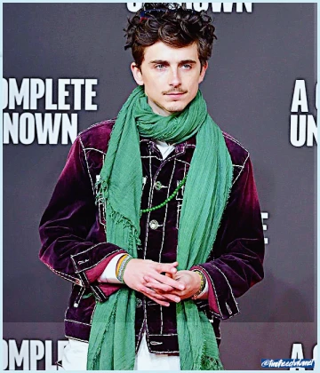 Imagem recente de timotheechalamet