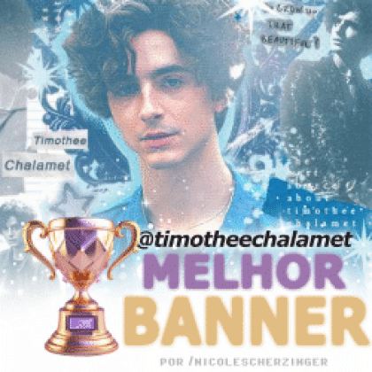 Imagem recente de timotheechalamet