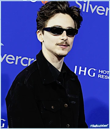 Imagem recente de timotheechalamet