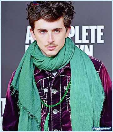 Imagem recente de timotheechalamet