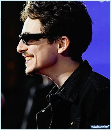 Imagem recente de timotheechalamet