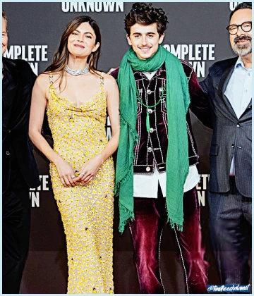 Imagem recente de timotheechalamet