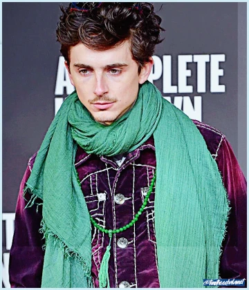 Imagem recente de timotheechalamet