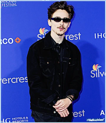 Imagem recente de timotheechalamet