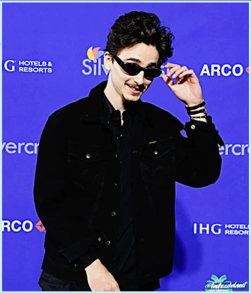 Imagem recente de timotheechalamet