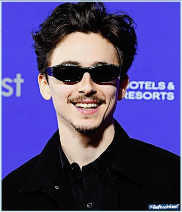 Imagem recente de timotheechalamet